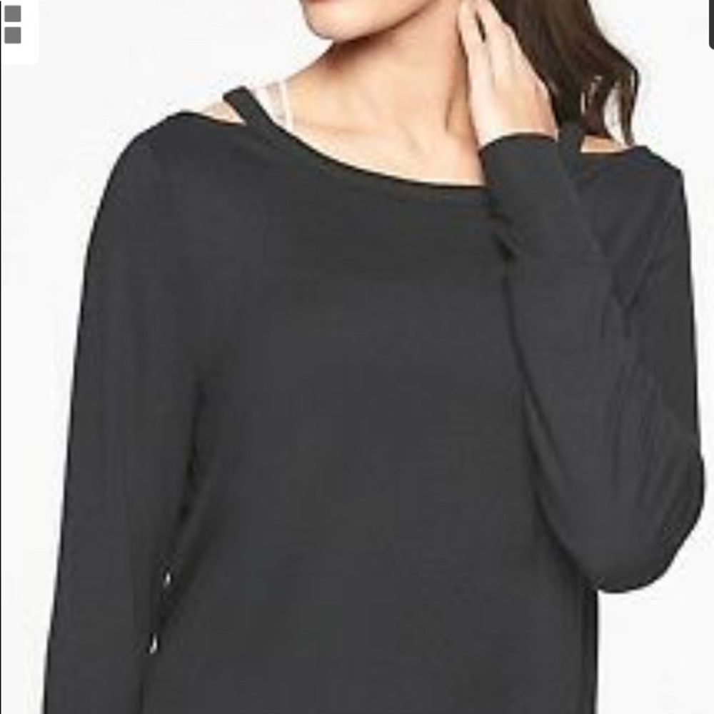 NWT Athleta cutout neck sweatshirt